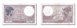 World Coins - Banknote, France, 5 Francs, 5 F 1917-1940 ''Violet'', 1921, 1921-06-03