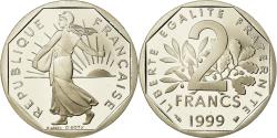World Coins - Coin, France, Semeuse, 2 Francs, 1999, Paris, BE, , Nickel, KM:942.2