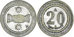World Coins - France, 20 Centimes, Token "à consommer", , Copper