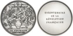World Coins - France, Medal, Révolution Française, Le Suffrage Universelle, History