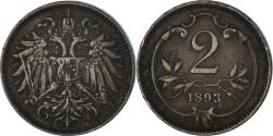 World Coins - Coin, Austria, 2 Heller, 1893