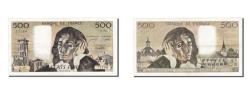 World Coins - Banknote, France, 500 Francs, 500 F 1968-1993 ''Pascal'', 1975, 1975-11-06