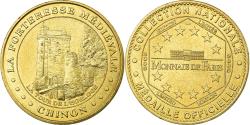 World Coins - France, Token, Touristic token, Chinon - Forteresse médiévale, Arts & Culture