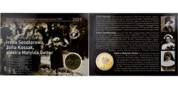 World Coins - Poland, 2 Zlotys, Żegota Comittee, 2009, Warsaw, Nordic gold,