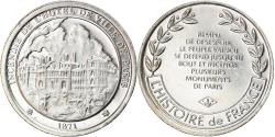 World Coins - France, Medal, Troisième République, Incendie de l'Hôtel de Ville de Paris