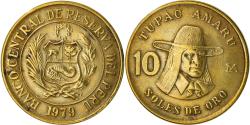 World Coins - Coin, Peru, 10 Soles, 1979, Lima, , Brass, KM:272.2