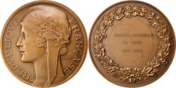 World Coins - France, Medal, French Fifth Republic, Politics, Society, War, 1971, Moore