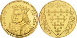 World Coins - France, Medal, Philippe IV, History, , Vermeil