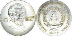 World Coins - Coin, GERMAN-DEMOCRATIC REPUBLIC, 20 Mark, 1973, 60th Anniversary - Death of