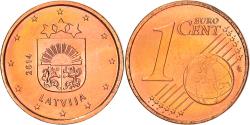 World Coins - Latvia, Euro Cent, 2014, Stuttgart, , Copper Plated Steel, KM:150