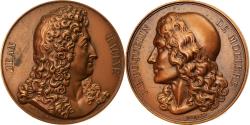 World Coins - France, Medal, Racine et Molière, Arts & Culture, Domard, , Bronze