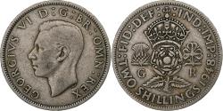 World Coins - Great Britain, George VI, 2 Shillings, 1948, London, Copper-nickel,