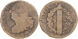 World Coins - Coin, France, Louis XVI, 2 Sols, 1792 / AN 4, Arras, , Métal de cloche
