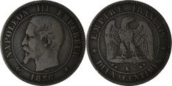 World Coins - Coin, France, Napoleon III, Napoléon III, 2 Centimes, 1856, Bordeaux
