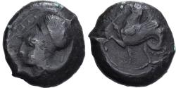 Ancient Coins - Sicily, Dionysios I, Litra, 405-367 BC, Syracuse, Bronze, , HGC:2-1456