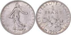 World Coins - France, Franc, Semeuse, 1920, Paris, Silver, , Gadoury:467, KM:844.1