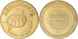 World Coins - France, Token, Touristic token, Le Grau du Roi - Seaquarium n°5, 2015, MDP