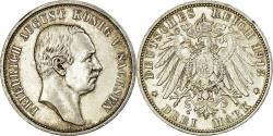 World Coins - Coin, German States, SAXONY-ALBERTINE, Friedrich August III, 3 Mark, 1913