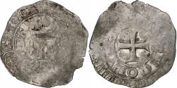 World Coins - France, Charles V, Blanc au K, 1365-1380, Billon, , Duplessy:363