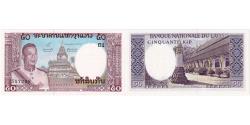 World Coins - Lao, 50 Kip, KM:12a, UNC(65-70)