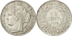 World Coins - Coin, France, Cérès, 50 Centimes, 1872, Paris, , Silver, KM:834.1