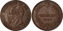 World Coins - Coin, Italy, Vittorio Emanuele II, Centesimo, 1867, Milan, , Copper