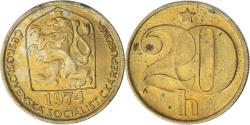 World Coins - Coin, Czechoslovakia, 20 Haleru, 1974