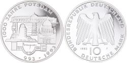 World Coins - Coin, GERMANY - FEDERAL REPUBLIC, 10 Mark, 1993, Stuttgart, Germany, BE