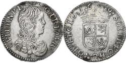 World Coins - Principality of Orange, Guillaume-Henri de Nassau, 1/12 Ecu, 1666, Orange