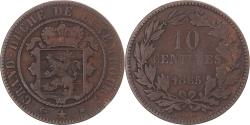 World Coins - Coin, Luxembourg, 10 Centimes, 1865