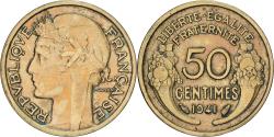 World Coins - Coin, France, Morlon, 50 Centimes, 1941, Paris, , Aluminum-Bronze