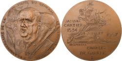 World Coins - France, Medal, Charles de Gaulle, XXème Anniversaire de la visite au Québec