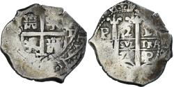 World Coins - Coin, Spain, Ferdinand VI, 2 Reales, 1751, Potosi, COB, , Silver