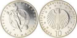 World Coins - GERMANY - FEDERAL REPUBLIC, 10 Euro, Soccer (Football) Women's World Cup in