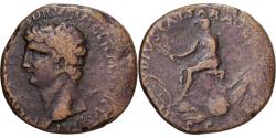 Ancient Coins - Roman Empire, Nero Claudius Drusus, Sestertius, 50-54, Rome, Bronze,