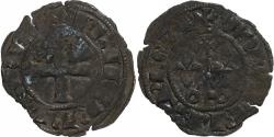 World Coins - France, Philippe IV le Bel, Double Tournois, 1295-1303, Billon,