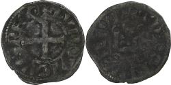 World Coins - France, Louis VIII-IX, Denier Tournois, 1223-1244, Billon,