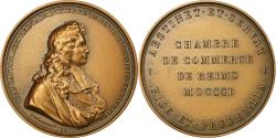 World Coins - France, Medal, Colbert, Chambre de Commerce de Reims, 1961, T. Bernard,