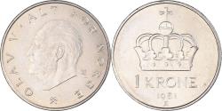 World Coins - Coin, Norway, Krone, 1981
