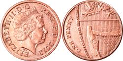 World Coins - Coin, Great Britain, Elizabeth II, Penny, 2012, , Copper Plated Steel