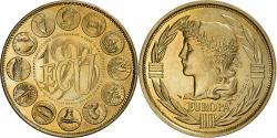 World Coins - France, Medal, Ecu Europa, Marianne, 1993, Bronze, Rodier,