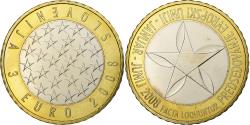World Coins - Slovenia, 3 Euro, Presidency EU, 2008, Utrecht, Bi-Metallic,