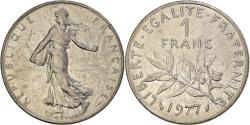 World Coins - Coin, France, Semeuse, Franc, 1977, Paris, 1 Franc, , Nickel, KM:925.1