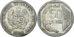 World Coins - Coin, Peru, 50 Centimos, 1994