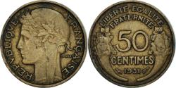 World Coins - Coin, France, 50 Centimes, 1931