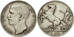World Coins - Coin, Italy, Vittorio Emanuele III, 10 Lire, 1927, Rome, , Silver