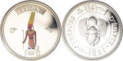 World Coins - Egypt, Medal, Trésors d'Egypte, Amon, History, , Copper-nickel
