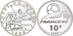 World Coins - Coin, France, Coupe du Monde 1998, 10 Francs, 1998, Paris, Proof,