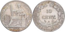 World Coins - French Indochina, 10 Cents, 1925, Paris, Silver, , Lecompte:166