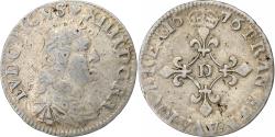 World Coins - France, Louis XIV, 4 Sols des Traitants, 1676, Vimy, Silver,